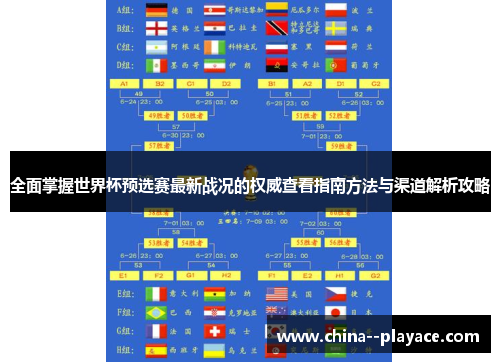 全面掌握世界杯预选赛最新战况的权威查看指南方法与渠道解析攻略